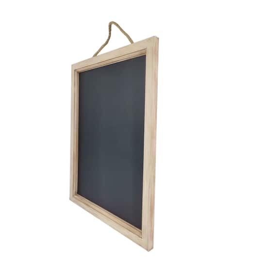 16" x 20" Natural Wood Hanging Chalkboard by B2C™